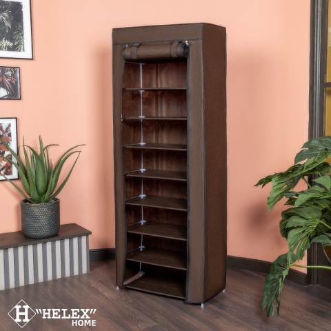 products/Стойка для обуви Helex Home W-07-1, коричневая