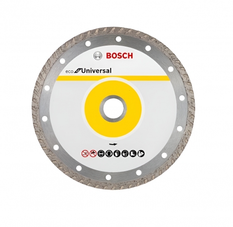 products/Диск алмазный BOSCH ECO Turbo 2608615036, универсальный, сухой рез, посадочный 22,2 мм