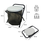 Туалет походный складной Green Glade Camping 1166-1