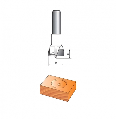 products/Фреза Globus D30 1011, концевая, твердосплавная, для станков
