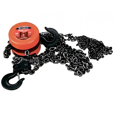 products/Таль цепная, 3 т, h подъема 3 м, расстояние между крюками 470 мм MATRIX, арт. 519395