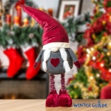 Фигурка Гном Winter Glade F24125, 125 см, на телескопических ногах