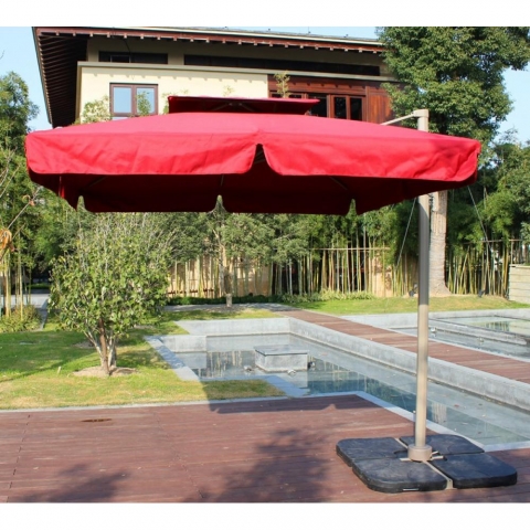 products/Зонт для кафе AFM-300SQR-Red (3,0x3,0)  Afina