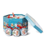 Набор ёлочных шаров Winter Glade, папье-маше, 14 шт. 7514G238