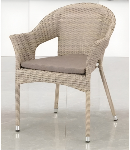 products/Кресло Afina Latte Y79C-W85, искусственный ротанг, для улицы