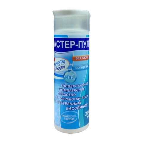 products/Средство для бассейна Маркопул Мастер-пул Мастер-пул 0,2 обработка воды 3 в 1, 81037