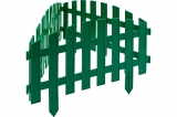 Забор декоративный "Винтаж", 28х300 см, зеленый, Россия// Palisad,арт.65012