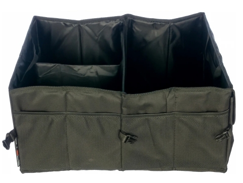products/Органайзер Stels 54395, складной, для багажника, 56x25x38 см, чёрный