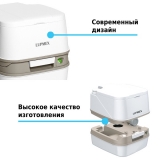 Биотуалет LUPMEX 12 л, с индикатором 79112