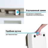 Биотуалет LUPMEX 12 л, с индикатором 79112