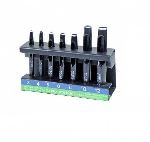 products/Набор пробойников Narex CrV 854800, на подставке, 7 штук, соответствует международным стандартам