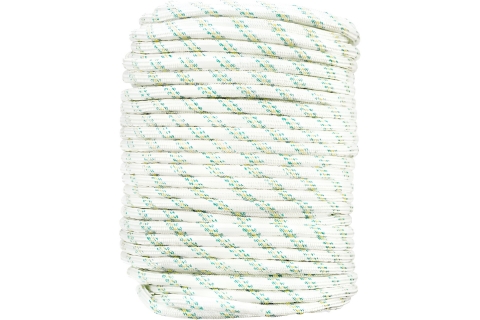 products/Фал плетёный капроновый с серд., 12 мм, L 100 м, 24-прядный, Россия Сибртех 93972