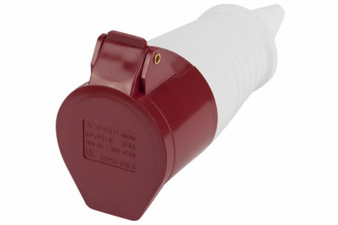products/Розетка ЗУБР "Мастер" 55252-016-5 переносная, 16A, 400B, 6ч