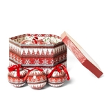 Набор ёлочных шаров Winter Glade, папье-маше, 14 шт. 7514G227