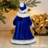 Фигурка Снегурочка 38 см (синий) Winter Glade M0738