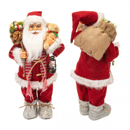products/Фигурка Дед Мороз 60 см (красный вельвет) Winter Glade, арт. M22