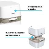 Биотуалет LUPMEX 18 л, с индикатором 79122
