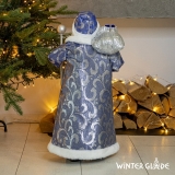 Фигурка Дед Мороз 60 см (синий) Winter Glade M0260