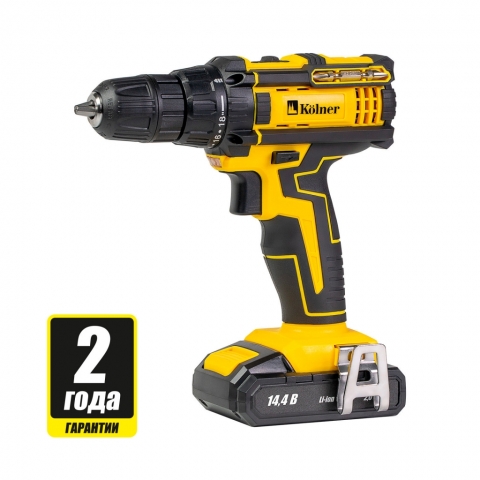 products/Аккумуляторная дрель-шуруповерт KOLNER KCD 14,4/2L, арт. кн14,4-2л