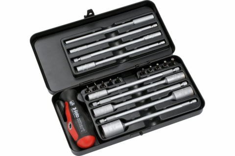 products/Набор бит SL/PH/Tx/PZ и метрических головок c рукояткой SMART в кейсе, 20 шт Felo, 06092006