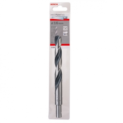 products/Спиральное сверло Bosch HSS PointTeQ 16.0 мм DIN 338 (135 град.) по металлу (арт. 2608577310)