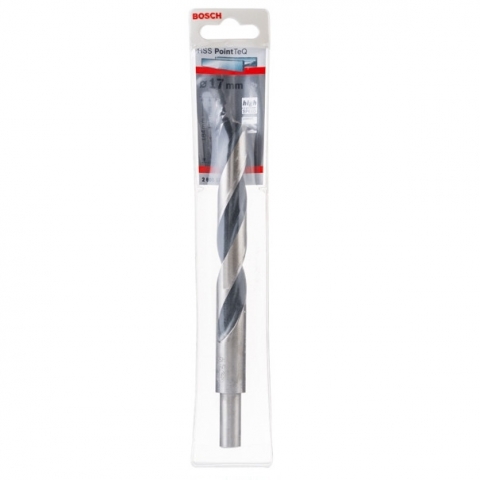 products/Спиральное сверло Bosch HSS PointTeQ 17.0 мм DIN 338 (135 град.) по металлу (арт. 2608577312)