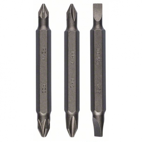products/Биты двухсторонние HEX PH 60 мм Bosch (3 шт.) (арт. 2609255960)