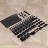 Напольная вешалка для одежды Helex Home W-31, чёрная