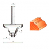 Фреза Globus R8 2007, калевочная, штучный комплект, рабочая высота 16мм