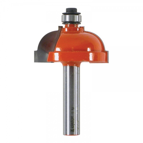 products/Фреза кромочная калевочная с подшипником Кратон PROFESSIONAL Ø25,4х13,0 мм R4,8 мм, хв.8 мм арт. 1 09 05 037