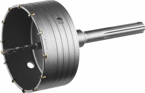 products/Коронка по бетону 2918-125 ЗУБР "ПРОФЕССИОНАЛ" с державкой SDS-Max, 125 мм