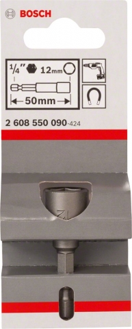 products/Торцевая головка Bosch 2608550090, 12 х 50 мм, 6-гранная, с магнитом