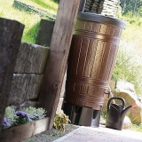 Водосборник Prosperplast Woodcan 265л, коричневый, арт. IDWO265-R222