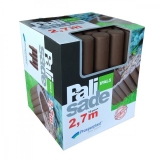Ограждение для клумб Prosperplast Palisada 15,5см/2,7м, коричневый, арт. IPAL5-R222