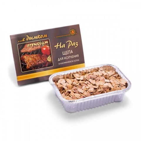 products/Щепа для копчения, груша, лоток арт. Щепа груша