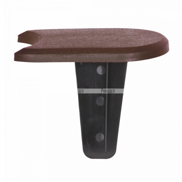 Бордюр садовый Prosperplast Palisada 1,2см/3,8м, коричневый, арт. IPAK1-R222
