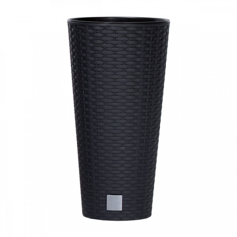 products/Кашпо для цветов Prosperplast Rato Tubus 35+64л, антрацит, арт. DRTUS400-S433