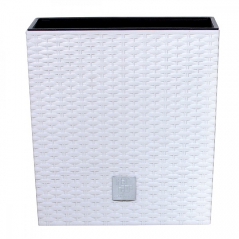 products/Кашпо для цветов Prosperplast RATO LOW белый 2 предмета 37 и 64л, арт. DRTS400L-S449