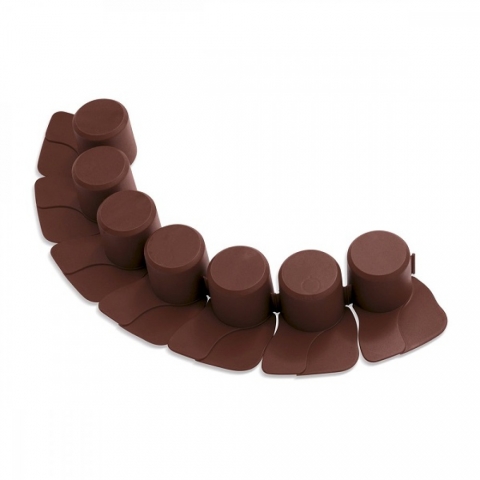 products/Бордюр садовый Prosperplast Palisada 6см/4,05м, коричневый, арт. IPAL7-R222