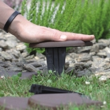 Бордюр садовый Prosperplast Palisada 1,2см/3,8м, коричневый, арт. IPAK1-R222