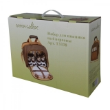 Набор для пикника Green Glade Т3338, 15л / 34 предмета