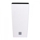 Кашпо для цветов Prosperplast Rato Square 26,6 л белый, арт. DRTS265-S449