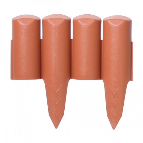 products/Ограждение для клумб Prosperplast Palisada 13см/2,5м, терракот, арт. IPBO-R624
