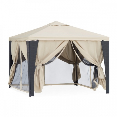 products/Тент-шатер Green Glade 3176 3х3х2,5м из полиротанга