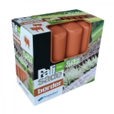 Ограждение для клумб Prosperplast Palisada 13см/2,5м, терракот, арт. IPBO-R624