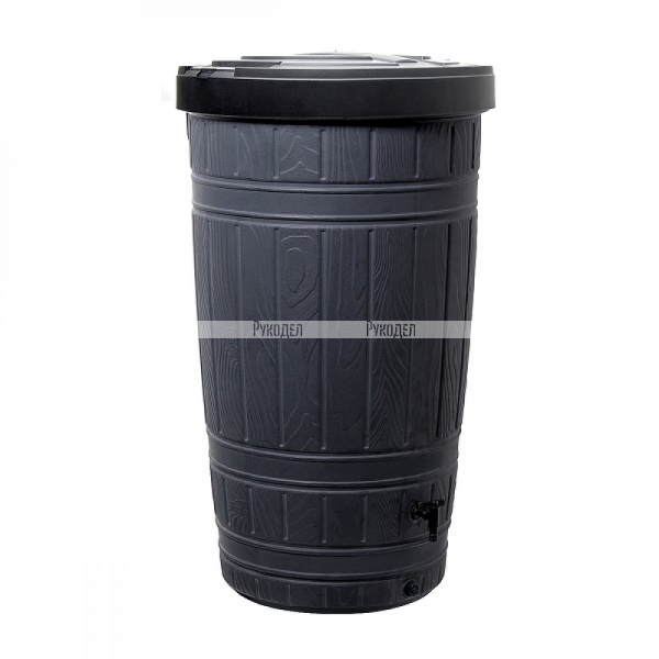 Водосборник Prosperplast Woodcan 265л, черный, арт. IDWO265-S411