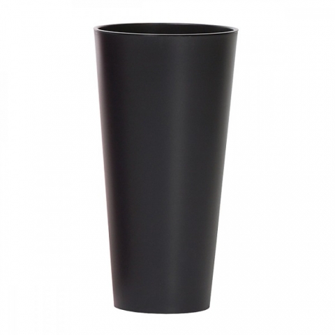 products/Кашпо для цветов Prosperplast TUBUS SLIM антрацит 2 предмета 15 и 27л, арт. DTUS300-S433