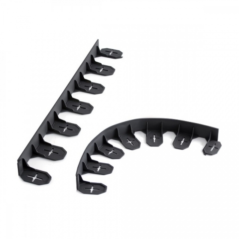 products/Садовый бордюр Prosperplast Border длина 4,8 м, высота 4,5 см антрацит, арт. IB0645-S411