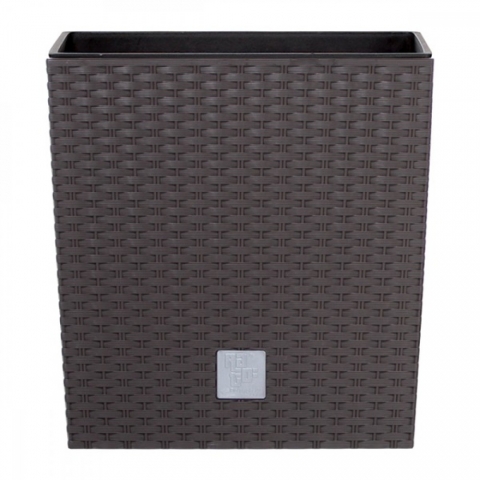 products/Кашпо для цветов Prosperplast Rato Low 37+64л, венге, арт. DRTS400L-440U