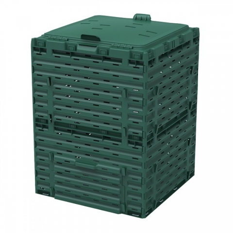 products/Компостер Piteco 300 л зелёный с крышкой, арт. К2130